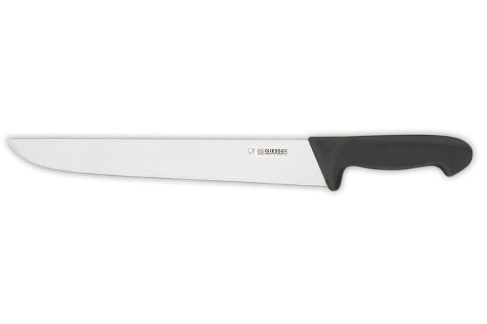 Couteau de boucher pro Giesser lame 30cm 4005 - Noir