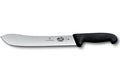 Couteau de boucher Victorinox 5.7403.25 lame pointe large 25cm manche fibrox noir