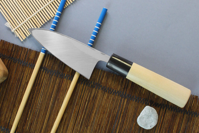 Couteau deba japonais artisanal Yoshihiro Jyosaku White 2 steel - 10.5 cm