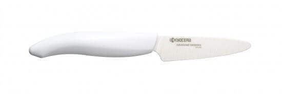 Couteau d'office Kyocera lame céramique 7.5 cm manche blanc
