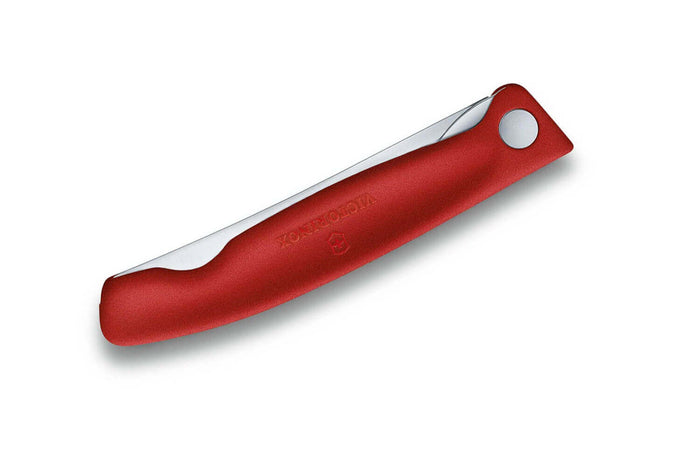 Couteau d'office pliant Victorinox Swissclassic lame lisse - Rouge