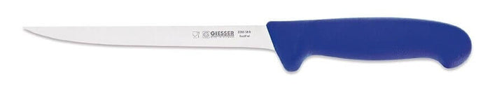 Couteau filet de sole pro Giesser lame 18cm 2285 - Bleu
