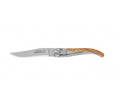 Couteau Laguiole C. Dozorme Lame inox manche olivier 11cm à cran intérieur