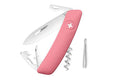 Couteau multifonction SWIZA D03 11 fonctions 95mm - Rose