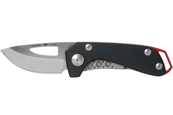 Couteau pliant BUCK BUDGIE 0417 manche G10 8,2cm - Noir