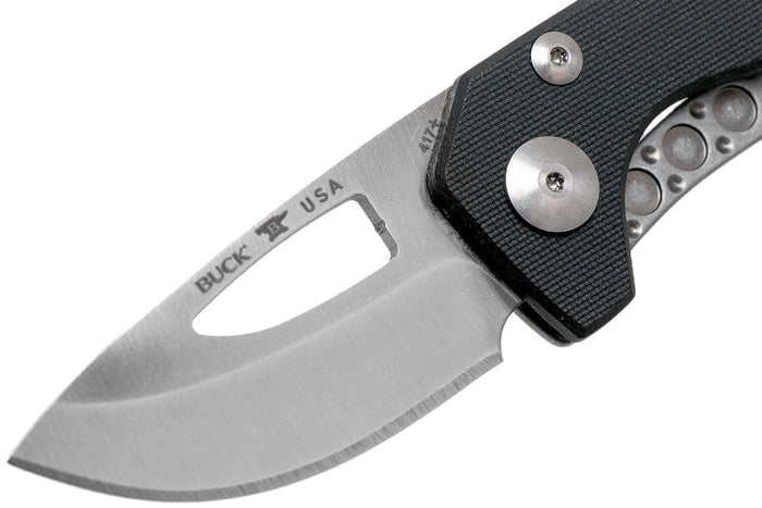 Couteau pliant BUCK BUDGIE 0417 manche G10 8,2cm - Noir