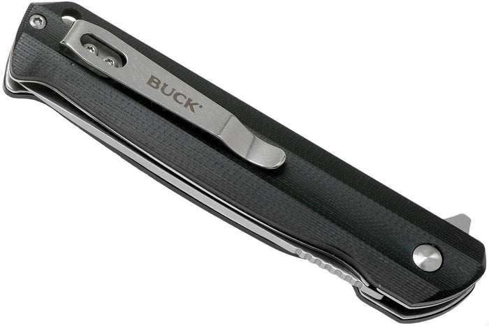Couteau Pliant BUCK LANGFORD 025 manche G10 11,4cm - Noir