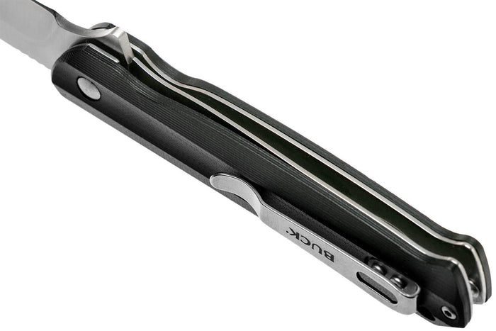 Couteau Pliant BUCK LANGFORD 025 manche G10 11,4cm - Noir