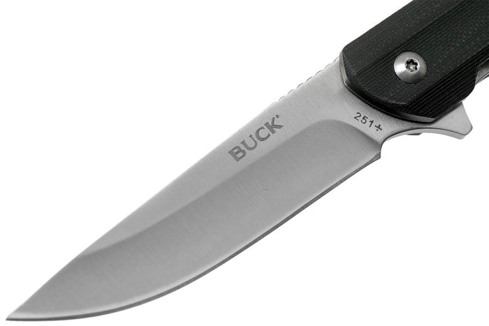 Couteau Pliant BUCK LANGFORD 025 manche G10 11,4cm - Noir