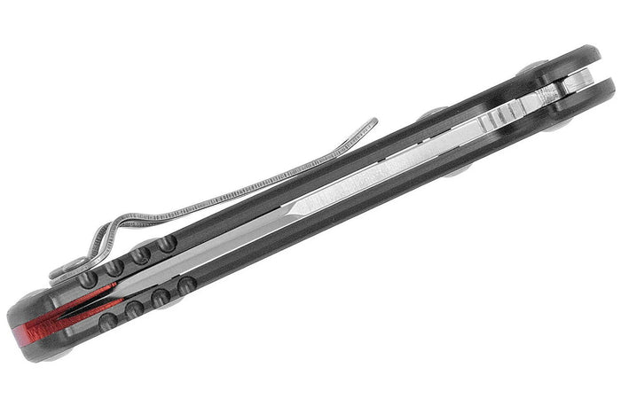 Couteau pliant BUCK MINI SPITFIRE 0726 manche alu 9,7cm - Noir