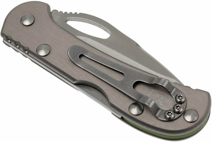 Couteau pliant BUCK MINI SPITFIRE 0726 manche alu 9,7cm - Gris