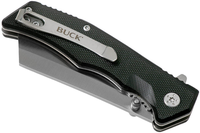 Couteau pliant BUCK TRUNK 0252 manche G10 10,2cm - Noir