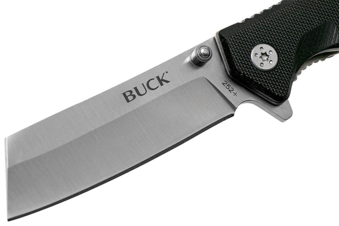 Couteau pliant BUCK TRUNK 0252 manche G10 10,2cm - Noir