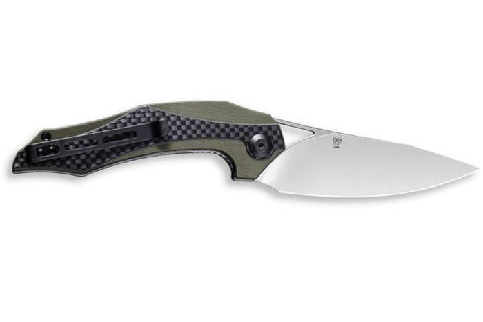 Couteau pliant CIVIVI Plethiros en G10/fibre de carbone 11,2cm - Olive