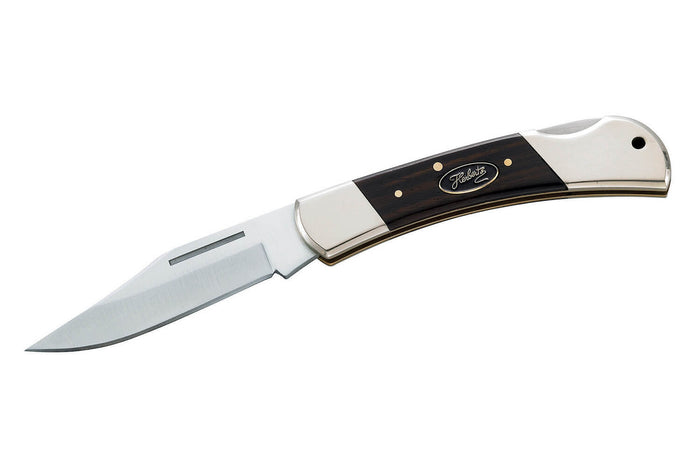 Couteau pliant Herbertz 20781 manche bois d'ébène et double mitre - S