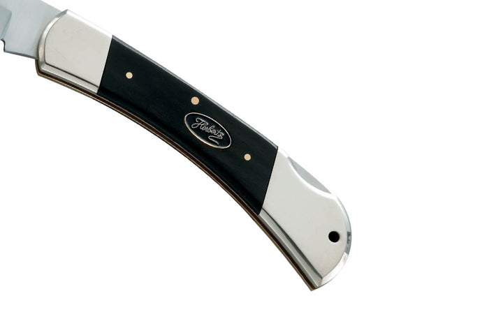 Couteau pliant Herbertz 20781 manche bois d'ébène et double mitre - M