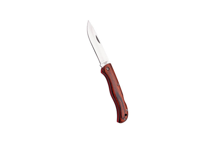 Couteau pliant Herbertz 56381 manche pakkawood rouge - S