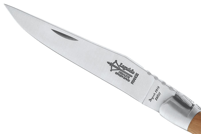 Couteau pliant Laguiole Arbalète G.DAVID 6212 manche en genévrier avec deux mitres en inox