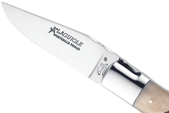Couteau pliant Laguiole GILLES 9531 manche en corne de bélier 10,5cm