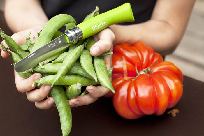 Couteau pliant Mon Premier Opinel pour enfant - Vert