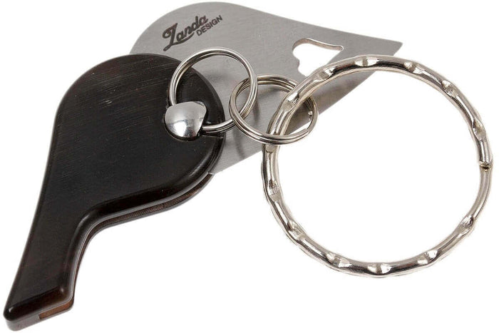 Couteau pliant porte-clés coeur LionSteel LionBeat 4.5cm - Corne
