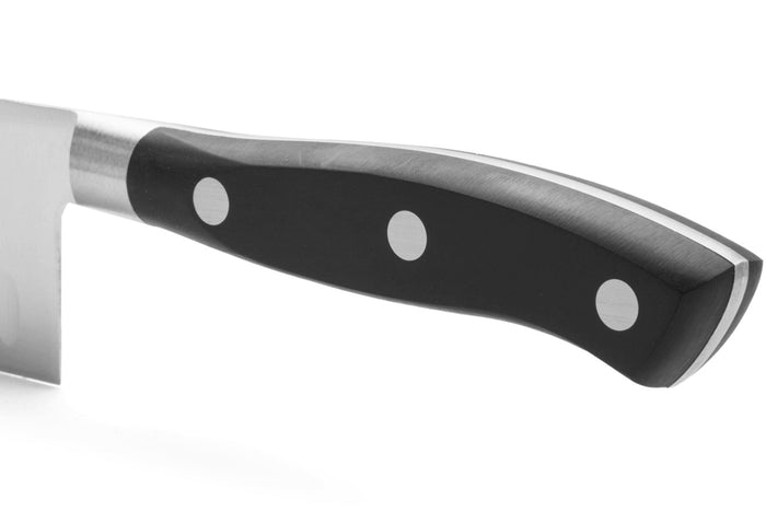 Couteau Santoku Arcos Riviera forgé lame alvéolée 18cm