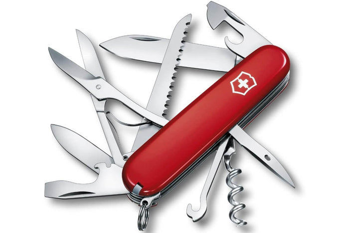 Couteau suisse Victorinox Huntsman rouge 91mm 15 fonctions