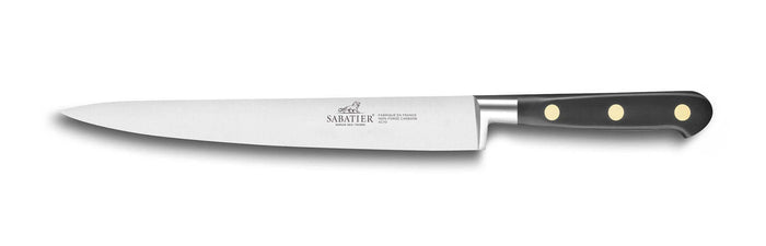 Couteau tranchelard Sabatier Idéal Carbone 100% forgé - 20 cm
