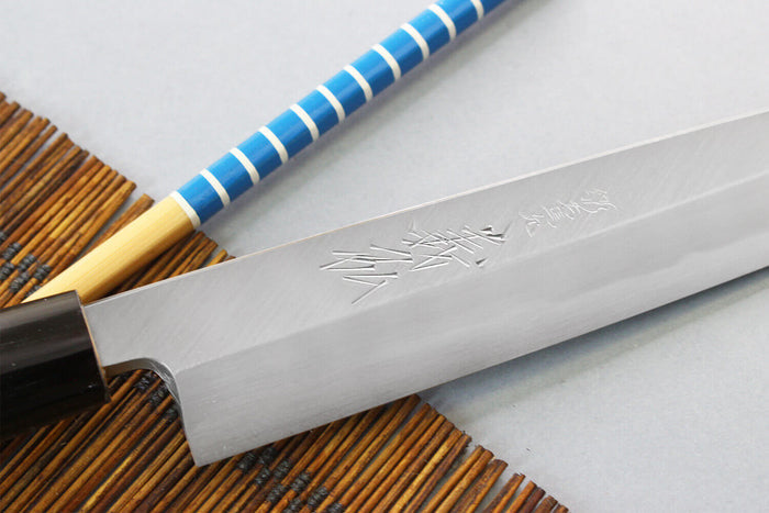 Couteau yanagiba japonais artisanal Yoshihiro Jyosaku White 2 steel - 18 cm