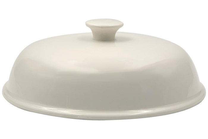 Couvercle à pain pour cocotte Cookut 28cm en céramique blanche
