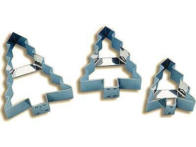 Découpoir sapin de Noël Mallard acier inox
