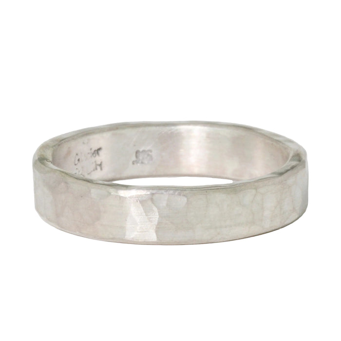 Dimple Band Ring 4mm