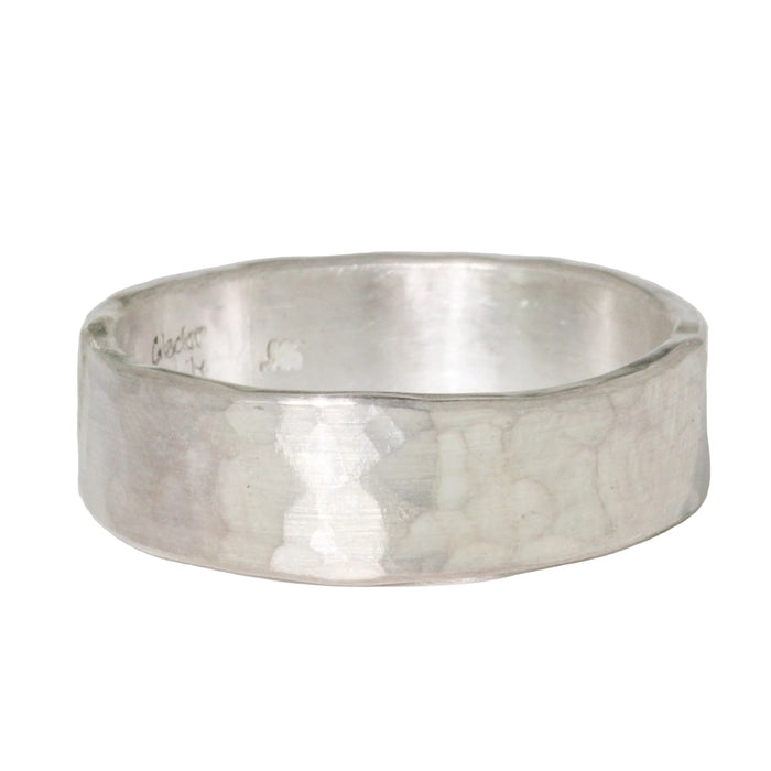 Dimple Band Ring 7mm