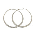 Dimple Textured Hoop Earrings-Southwest