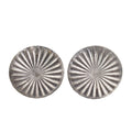 Disc Stud Earrings
