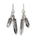 Double Feather Earrings