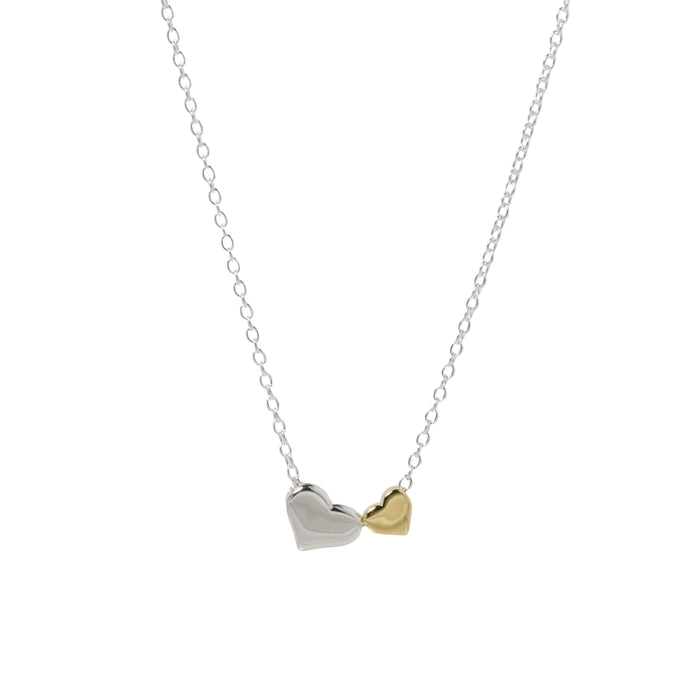 Double Heart Necklace-Chemistry Jewelry