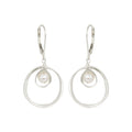 Double Loop Pearl Earrings-Philippa Roberts