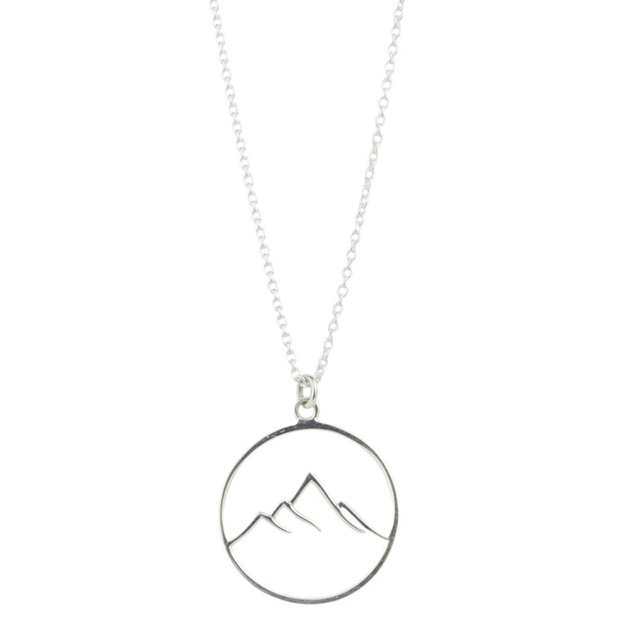 Double Mountain Necklace-Chemistry Jewelry
