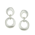 Double Open Circle Earrings-Philippa Roberts