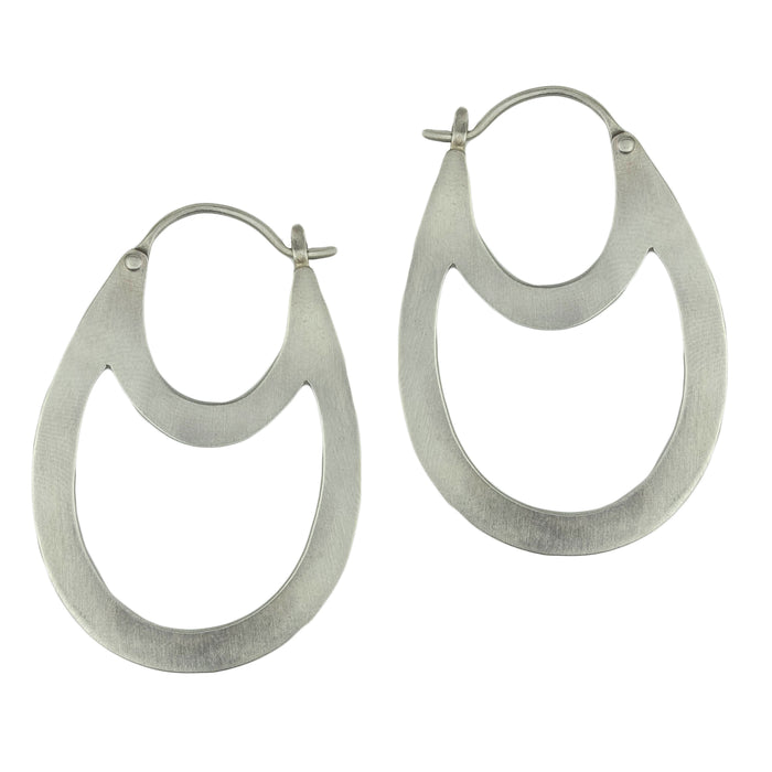 Double Oval Hoops-Jane Diaz