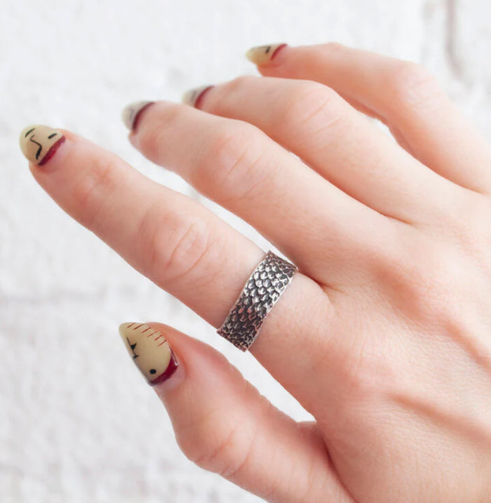 Double Snakeskin Band-Lauren Wolf