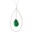 Drop with Emerald Necklace-Philippa Roberts