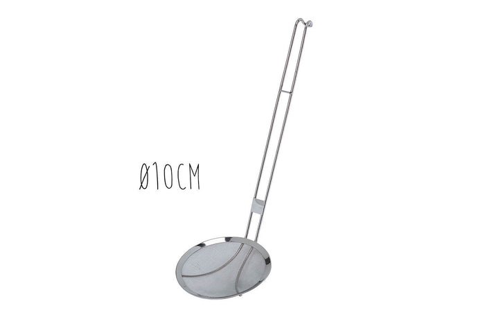Ecumoire de cuisine maillée Mallard Ferrière tout inox - 10cm