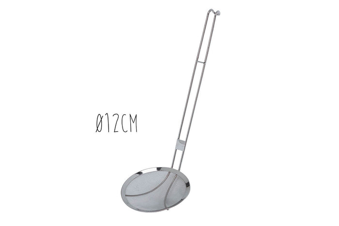 Ecumoire de cuisine maillée Mallard Ferrière tout inox - 12cm
