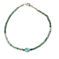 Emerald + Apatite Bracelet-Margaret Solow
