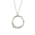 Encrusted Round Branch Necklace-Branch