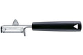 Éplucheur Triangle lame pivotante inox et manche green grip noir - Droitier