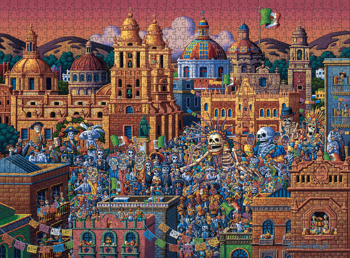 Eric Dowdle: Day of the Dead 1000 Piece Puzzle