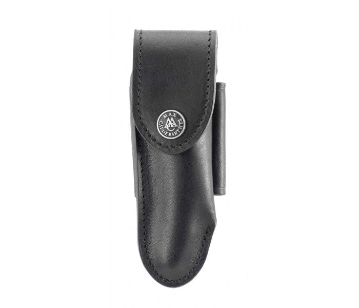 Etui MAX CAPDEBARTHES 27312 Tradition en cuir noir pour laguiole manche 12cm